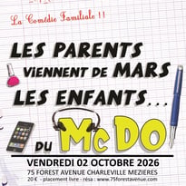 Les parents viennent de Mars, les enfants du Mc Do : Chez papa!