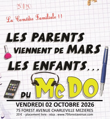 Les parents viennent de Mars, les enfants du Mc Do : Chez papa!