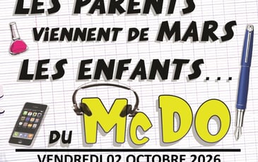 Les parents viennent de Mars, les enfants du Mc Do : Chez papa!