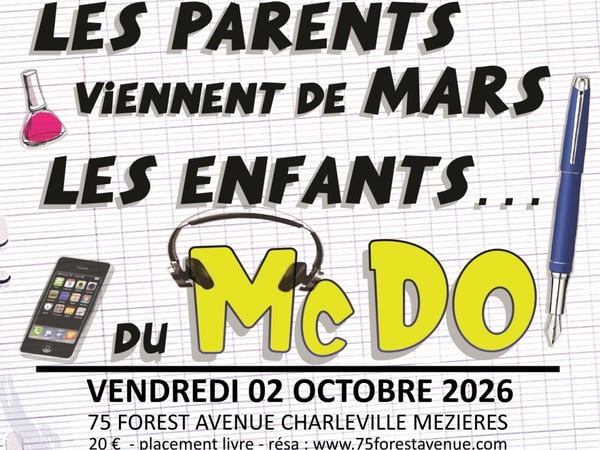 Les parents viennent de Mars, les enfants du Mc Do : Chez papa!