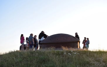 Explorez de nuit un ouvrage fortifié de la Seconde Guerre mondiale