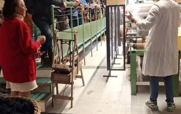 Mise en marche de la ligne de feutrage Sommer et découverte des Mouz'Marottes