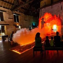 Son et lumières sur un haut fourneau du XIXème siècle