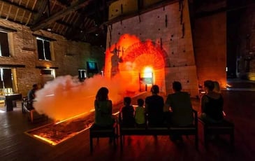 Son et lumières sur un haut fourneau du XIXème siècle