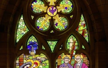 Découverte du mobilier art déco d'une église qui fête cette année son centenaire