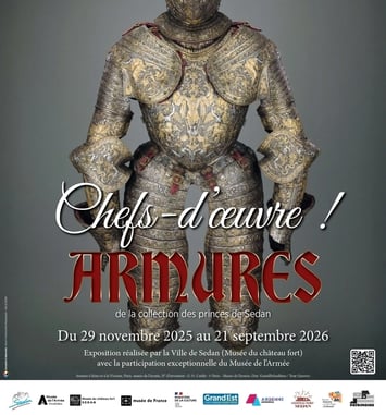 Visite libre de l'exposition « Chefs-d'œuvre ! Armures de la collection des princes de Sedan »
