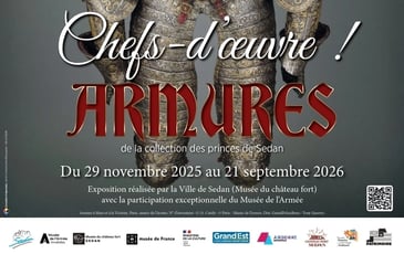 Visite libre de l'exposition « Chefs-d'œuvre ! Armures de la collection des princes de Sedan »
