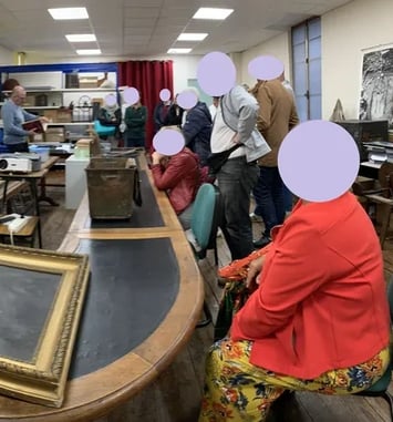 Visite des collections de la Société d'histoire et d'archéologie du Sedanais