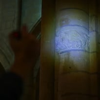 La basilique Notre-Dame d'Espérance à la lampe torche