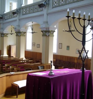Visite de la synagogue