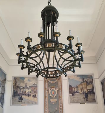 Visite guidée de l'Hôtel de ville et ses salons d'honneur avec ses œuvres d'Eugene Thiery