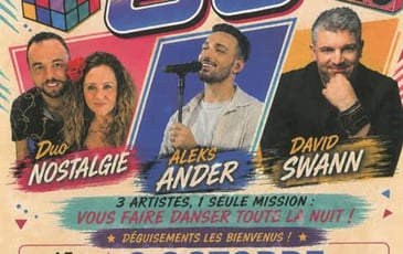 Soirée dansante années 80