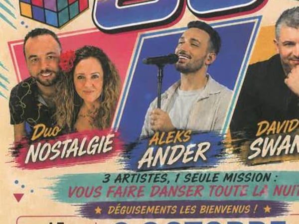 Soirée dansante années 80