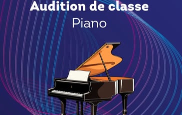 Audition de classe : piano