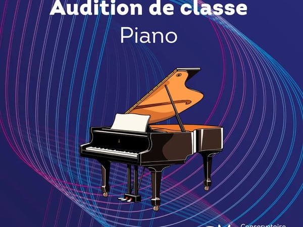 Audition de classe : piano