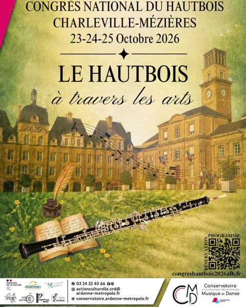 Congrès national du hautbois à Charleville-Mézières