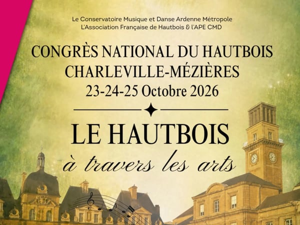 Congrès national du hautbois à Charleville-Mézières